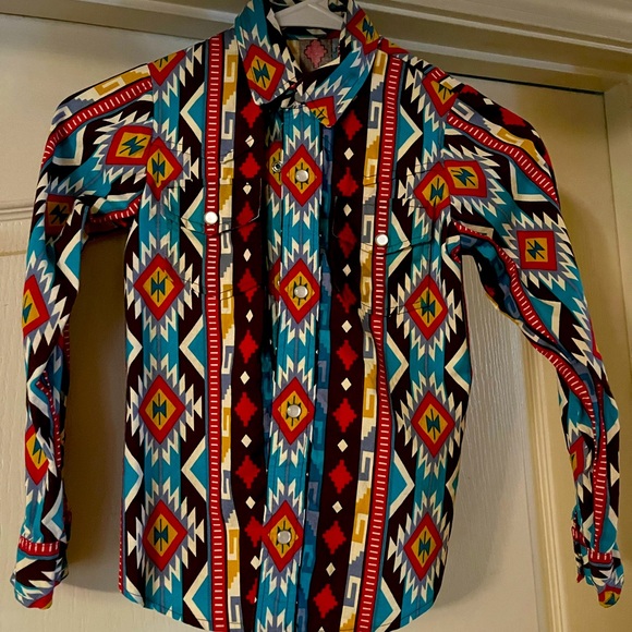Other - Homemade western shirt, size 6-7.